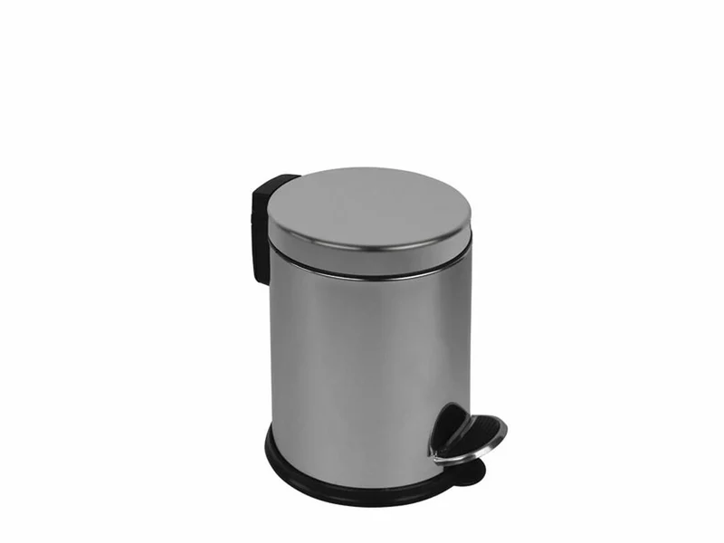 PAPELERA CON PEDAL BIN BASIC BRILLANTE