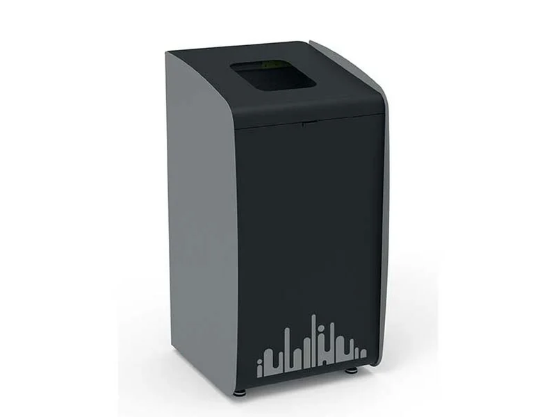 PAPELERA ROXY SKYLINE RECYCLING 80