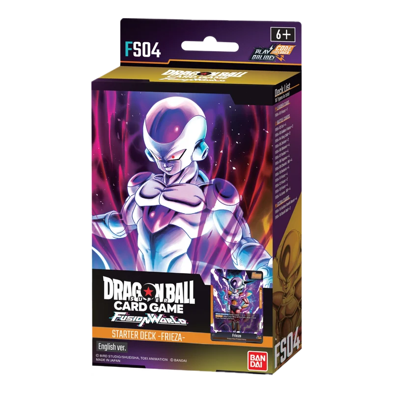 DRAGON BALL FUSION WORLD STARTER DECK (FS04) - FRIEZA