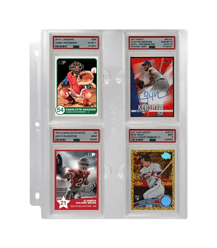 SLAB PAGE FOR GRADED BECKETT CARDS