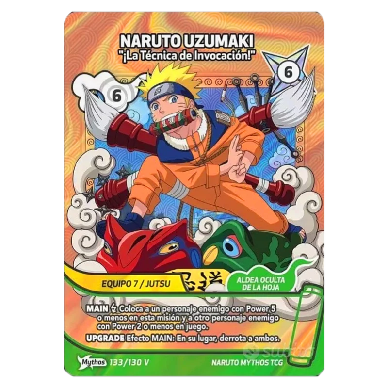 NARUTO MYTHOS EXCLUSIVE PROMO 133/130