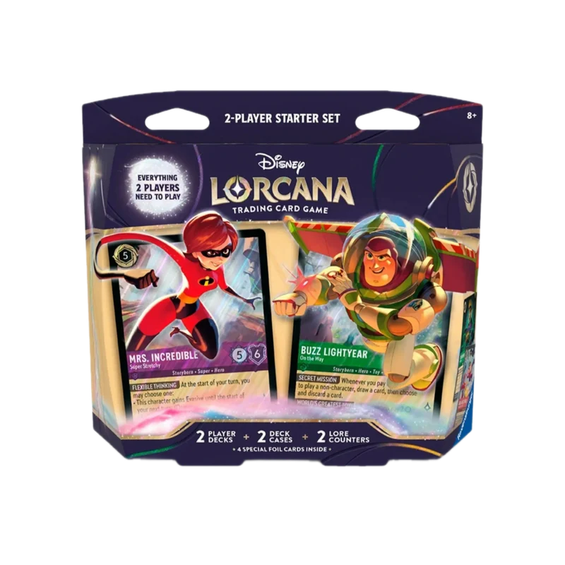 LORCANA STARTER SET "WILDS UNKNOWN" - ENGLISH (SEALED)