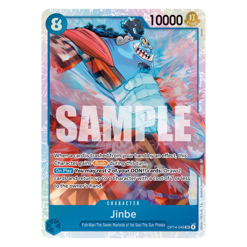 JINBE (OP14 049) SR - THE AZURE SEA´S SEVEN - ENGLISH
