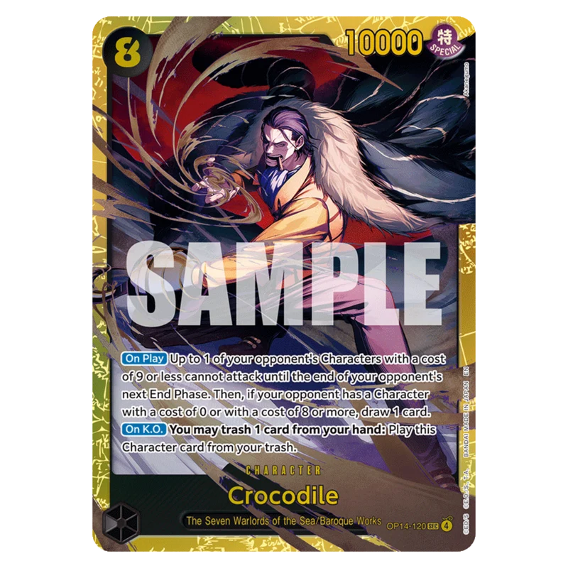 CROCODILE (OP14 120) SEC - THE AZURE SEA´S SEVEN - ENGLISH