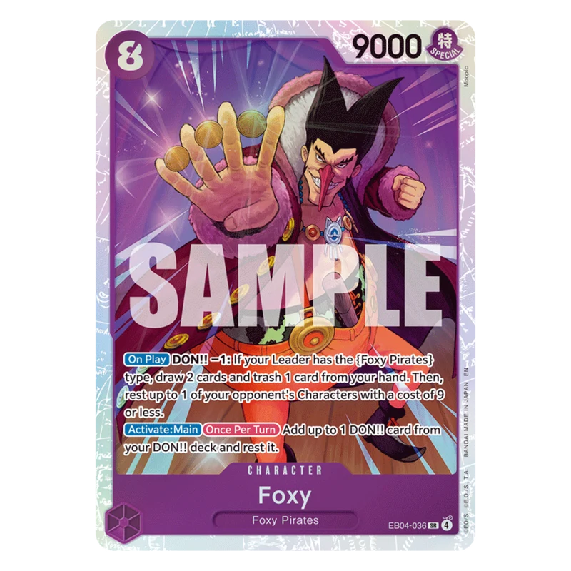FOXY (EB04 036) SR - THE AZURE SEA´S SEVEN - ENGLISH