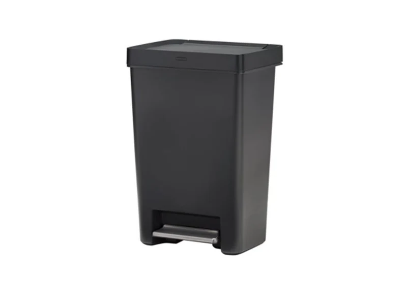 CUBO BASURA RUBBERMAID PEDAL PREMIER SERIES 47 L. GRIS OSCURO