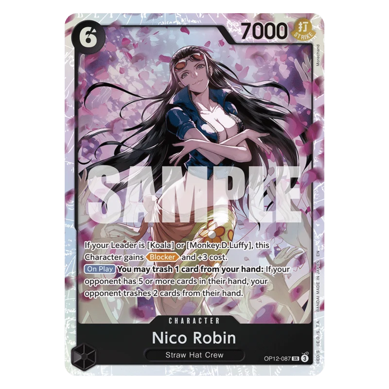 NICO ROBIN (OP12 087) SR - LEGACY OF THE MASTER - ENGLISH