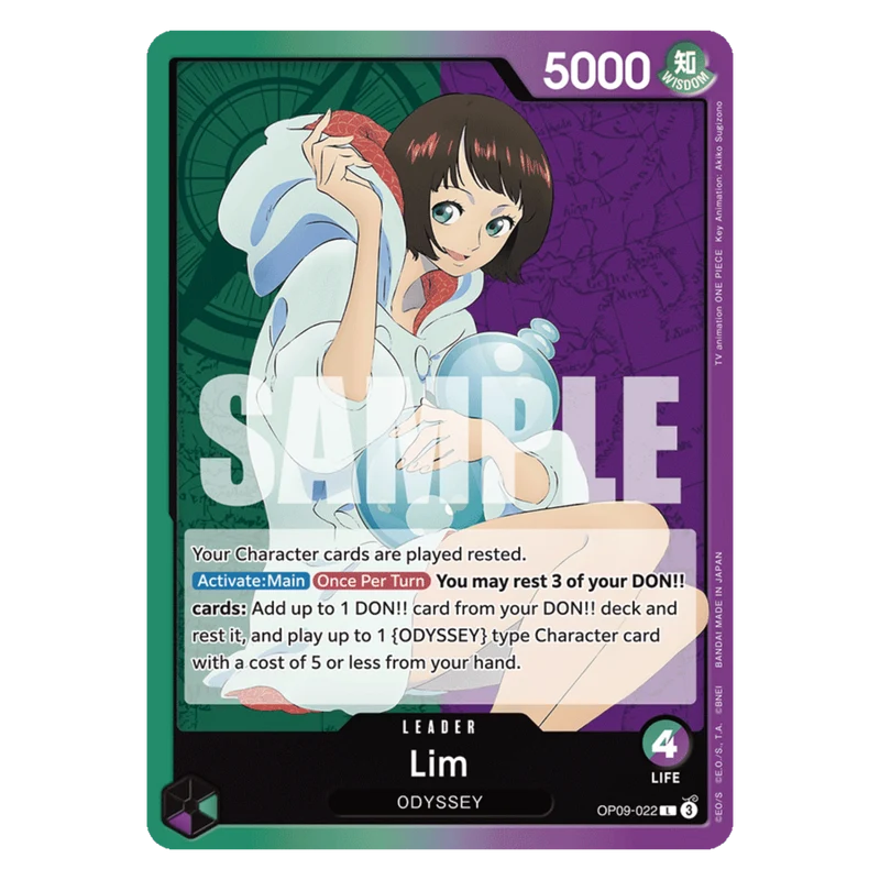 LIM (OP09 022) LÍDER - EMPERORS IN THE NEW WORLD - ENGLISH