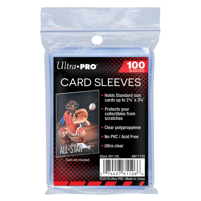 CARD SLEEVES (x100) - ULTRA PRO