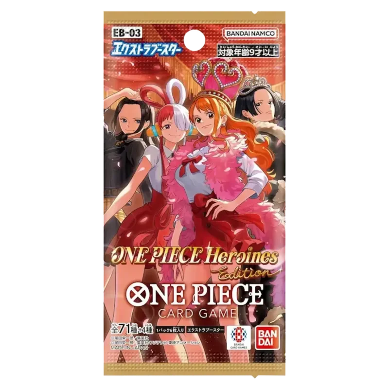 ONE PIECE EB03 BOOSTER PACK "HEROINES EDITION" - JAPANESE