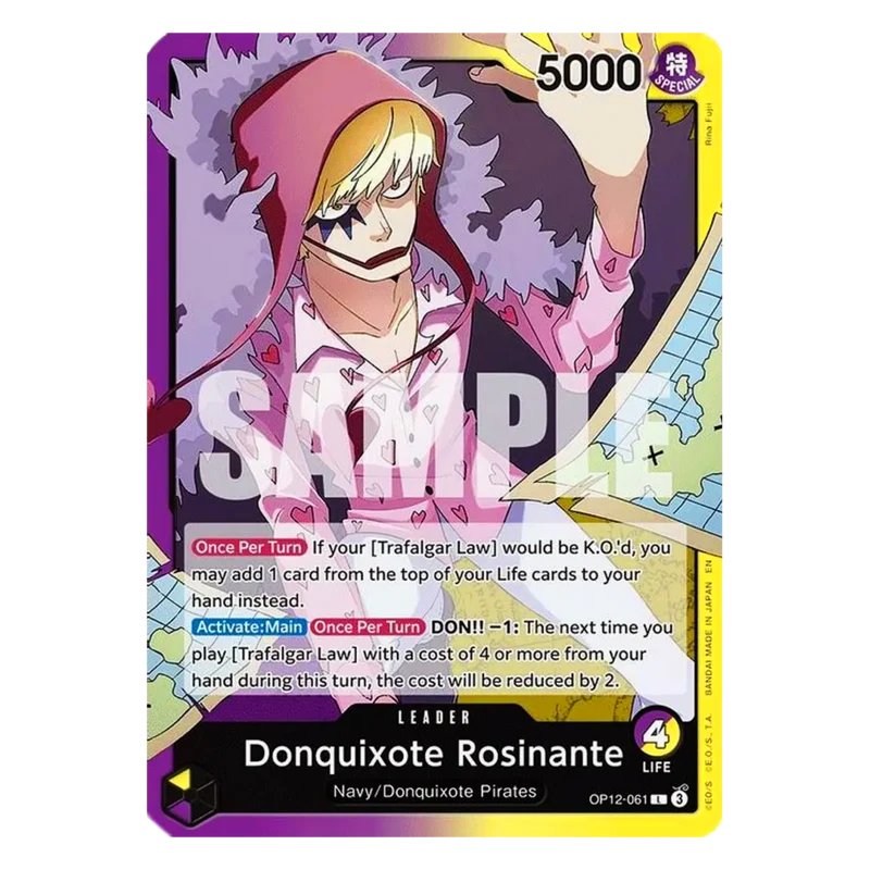 DONQUIXOTE ROSINANTE (OP12 061) LEADER - LEGACY OF THE MASTER - ENGLISH