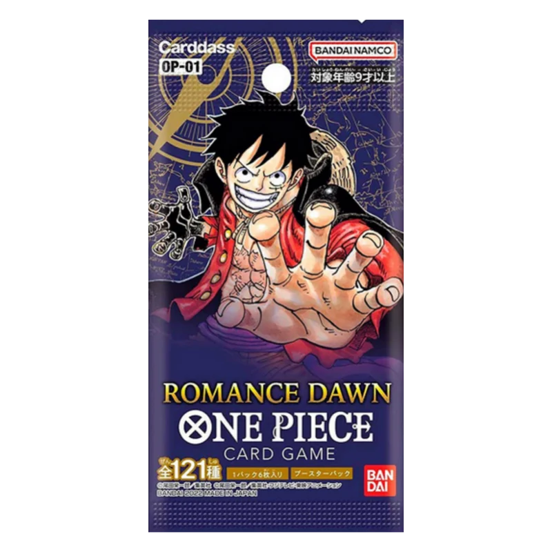 ONE PIECE OP01 BOOSTER PACK "ROMANCE DAWN" - JAPANESE