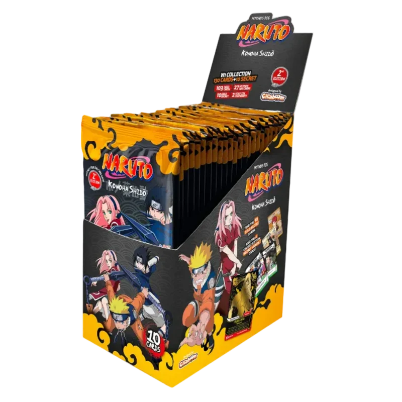PREORDER - NARUTO MYTHOS 2ND EDITION BOOSTER BOX - ENGLISH