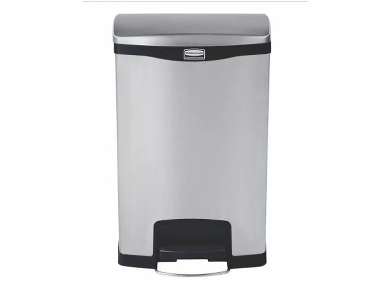 CONTENEDOR EN METAL DE PEDAL FRONTAL SLIM JIM 50L
