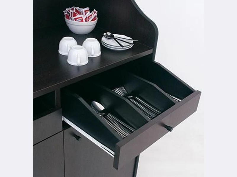 MUEBLE CUBERTERO DOS PUERTAS, ESTANTES