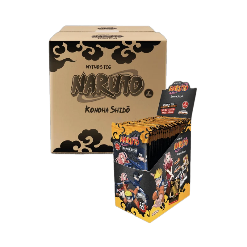 PREORDER - NARUTO MYTHOS 2ND EDITION CASE - ENGLISH (SEALED)