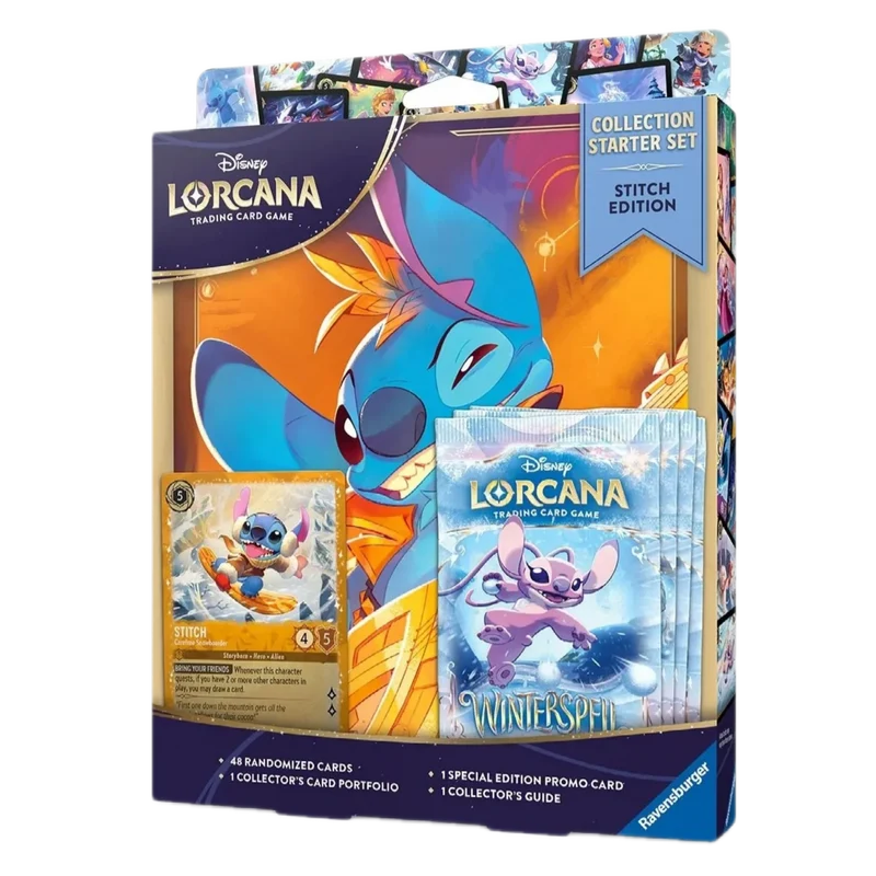 LORCANA COLLECTION STARTER SET (STITCH EDITION) WINTERSPELL - ENGLISH
