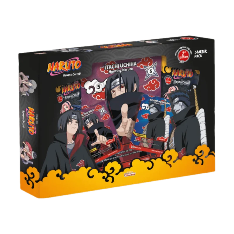 PREORDER - NARUTO MYTHOS ITACHI SPECIAL PACK - 2ND EDITION