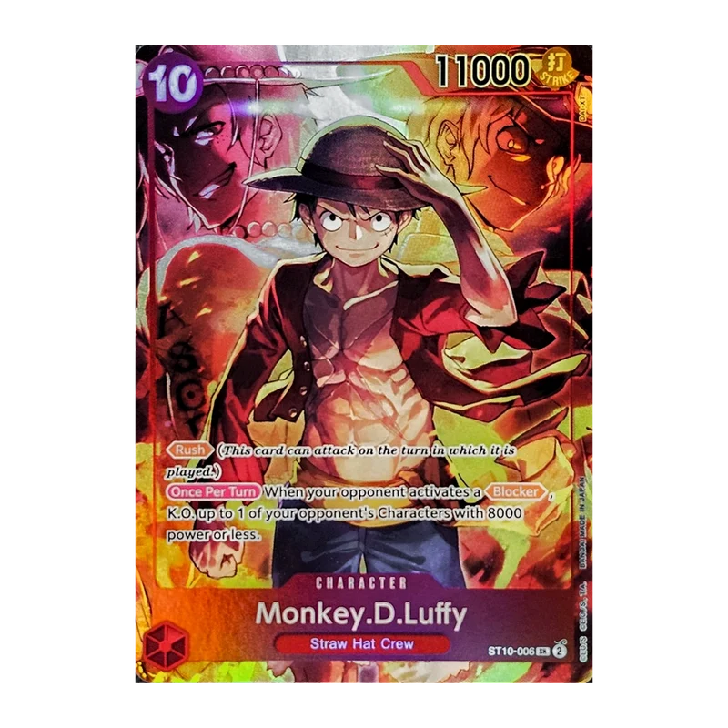 MONKEY D. LUFFY (ST10 006) - TREASURE BOOSTER SET - ENGLISH