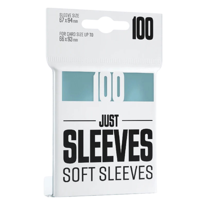 SOFT CARD SLEEVES (x100) - JUST