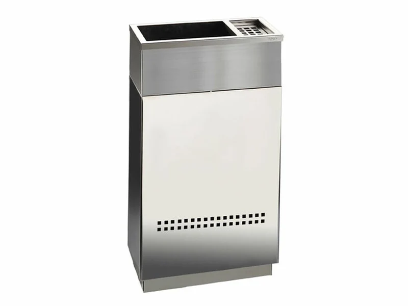 PAPELERA CENICERO MINIMAL ACERO INOX