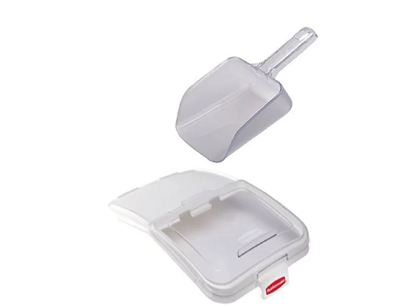 TAPA DESLIZANTE CON PALA RUBBERMAID