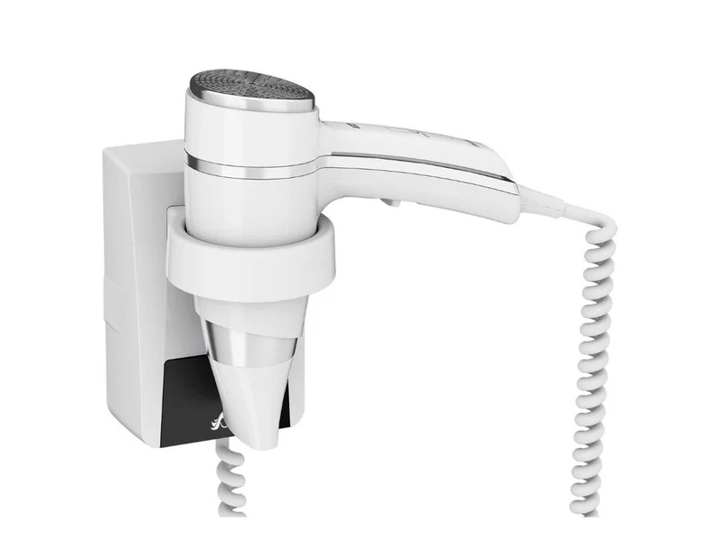 SECADOR DE PELO BRITTONY BLANCO JVD CON SOPORTE