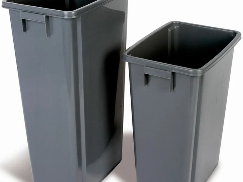 CONTENEDOR TRISELECTIVO JVD 80L SIN TAPA