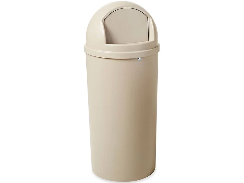 CONTENEDOR RUBBERMAID MARSHAL CLASSIC BEIGE 95 L
