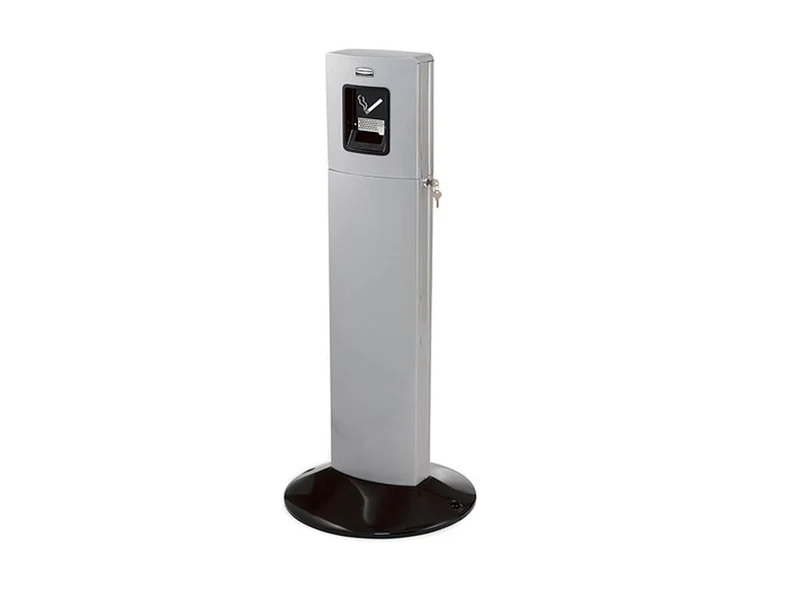 CENICERO VERTICAL RUBBERMAID METROPOLITAN GRIS