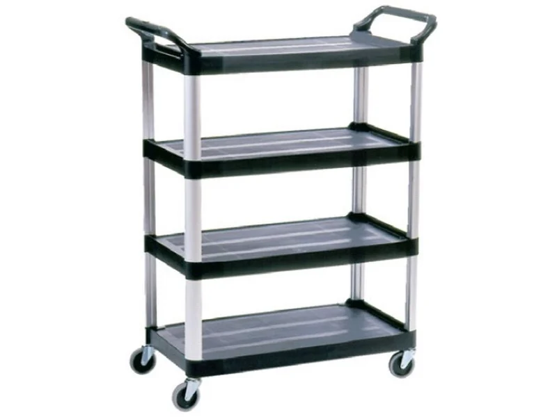 CARRO SERVICIO RUBBERMAID X-TRA NEGRO FG409600