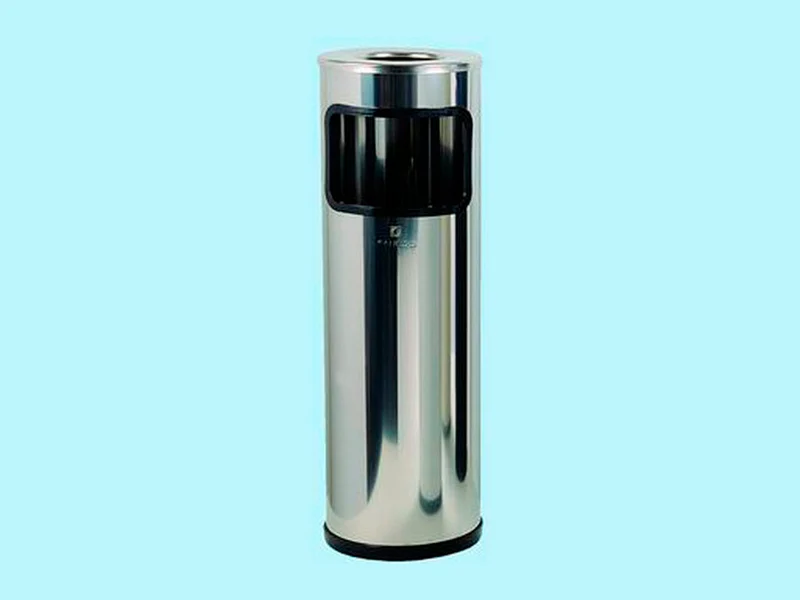 PAPELERA CENICERO ACERO INOX
