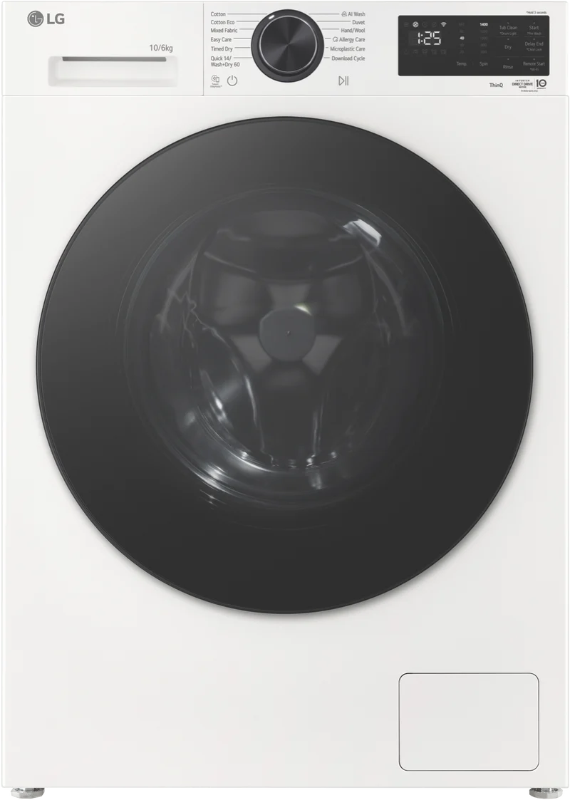 LG 10kg-6kg Series 3 AI Combo Washer Dryer
