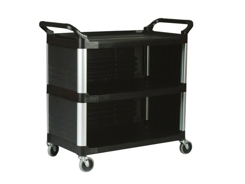 CARRO DE SERVICIO SERVICE CART NEGRO