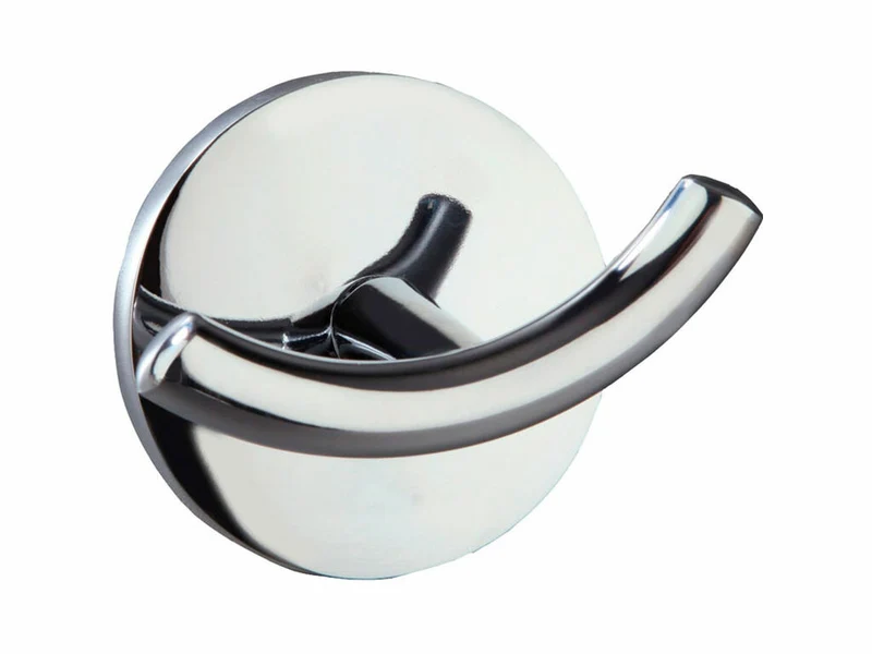 PERCHA DOBLE JVD CROMADO BRILLO