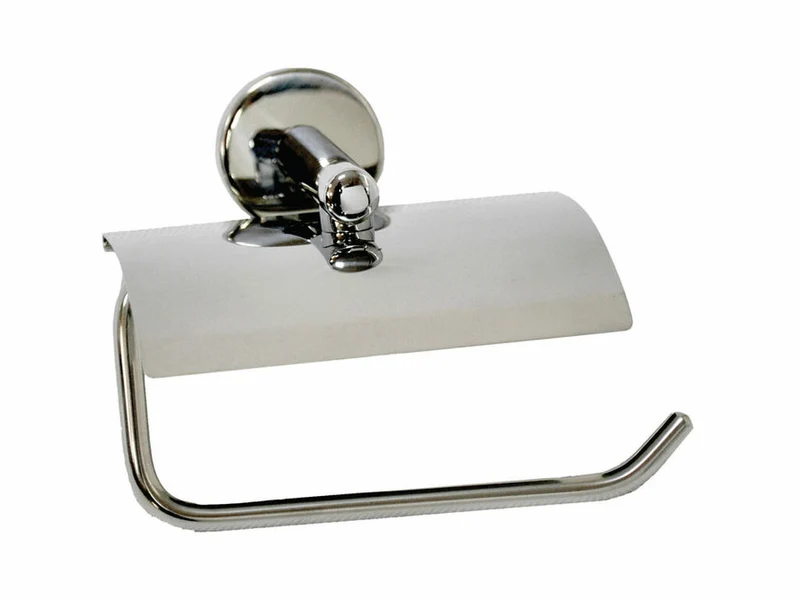 PORTARROLLO CON TAPA JVD INOX BRILLO