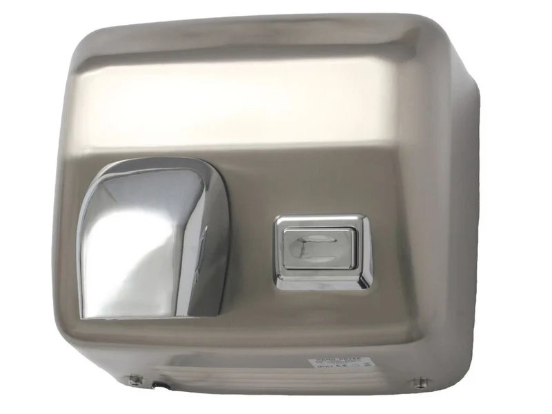 SECAMANOS JVD OURAGAN PULSADOR INOX SATINADO