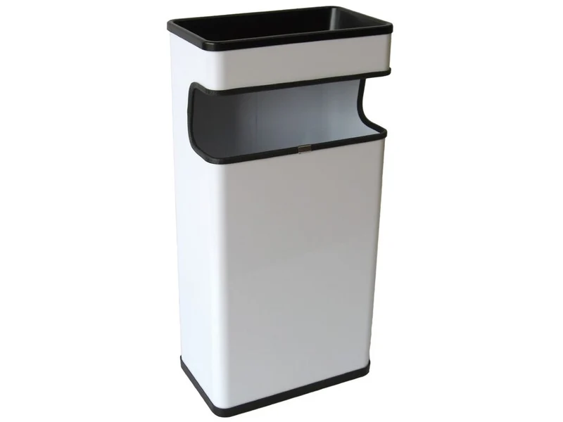PAPELERA CENICERO RECTANGULAR