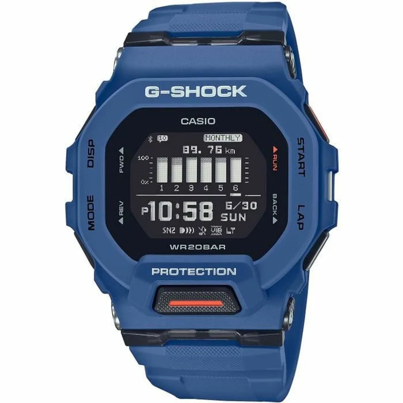 Reloj inteligente Casio GBD-200-2ER Azul Negro