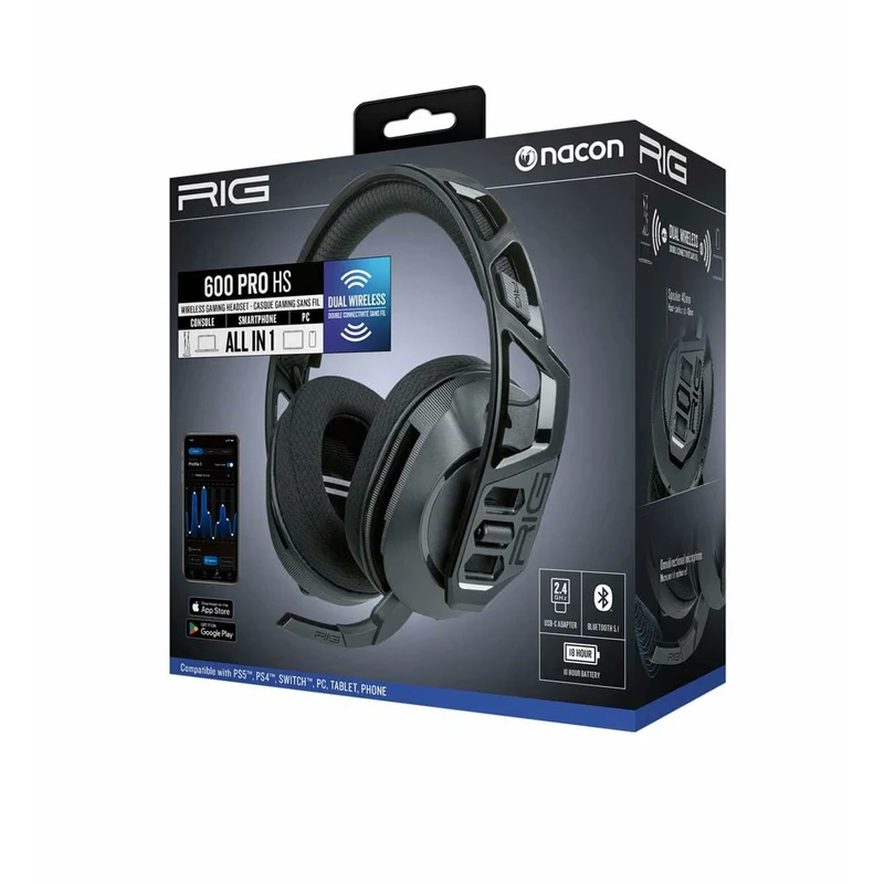 Auriculares Gaming con Micrófono Nacon RIG600PROHS