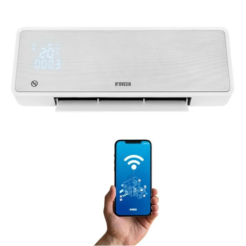 Calentador Split Cerámico de Pared N'oveen HC3299 Blanco 2000 W