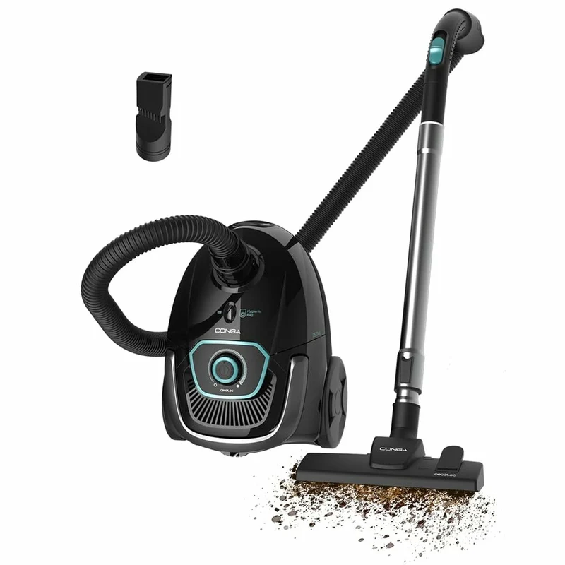 Extractor Cecotec Conga Powerbag 2500 Compact Plus Negro