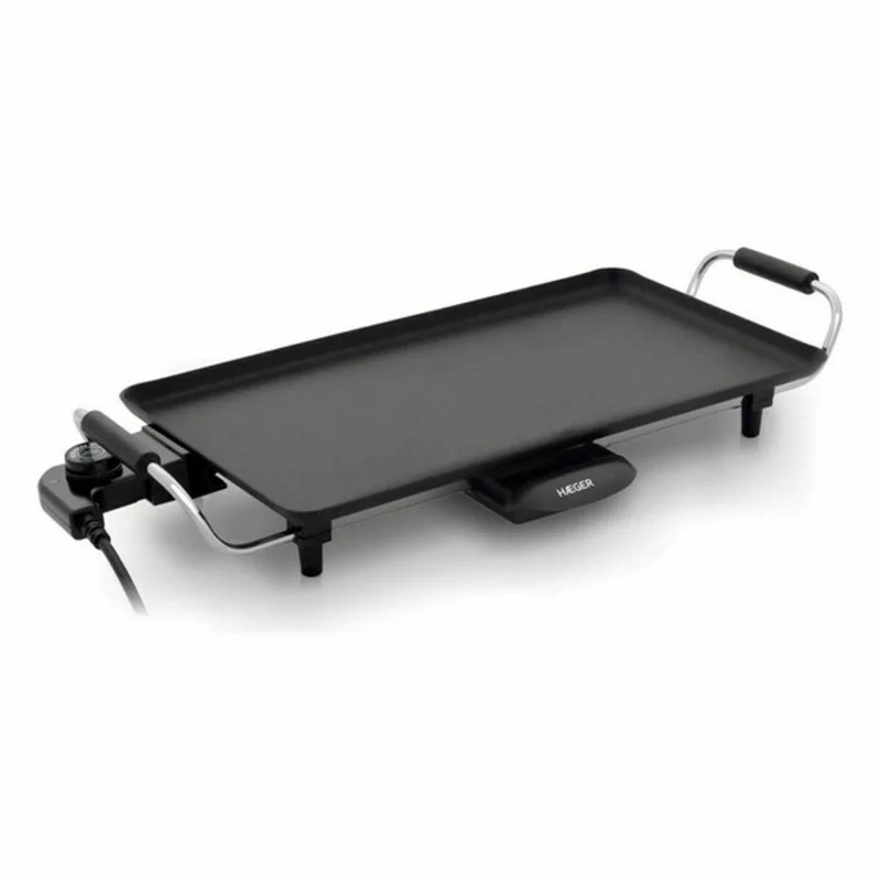 Plancha grill plana Haeger GR-200.010A Negro 2000 W