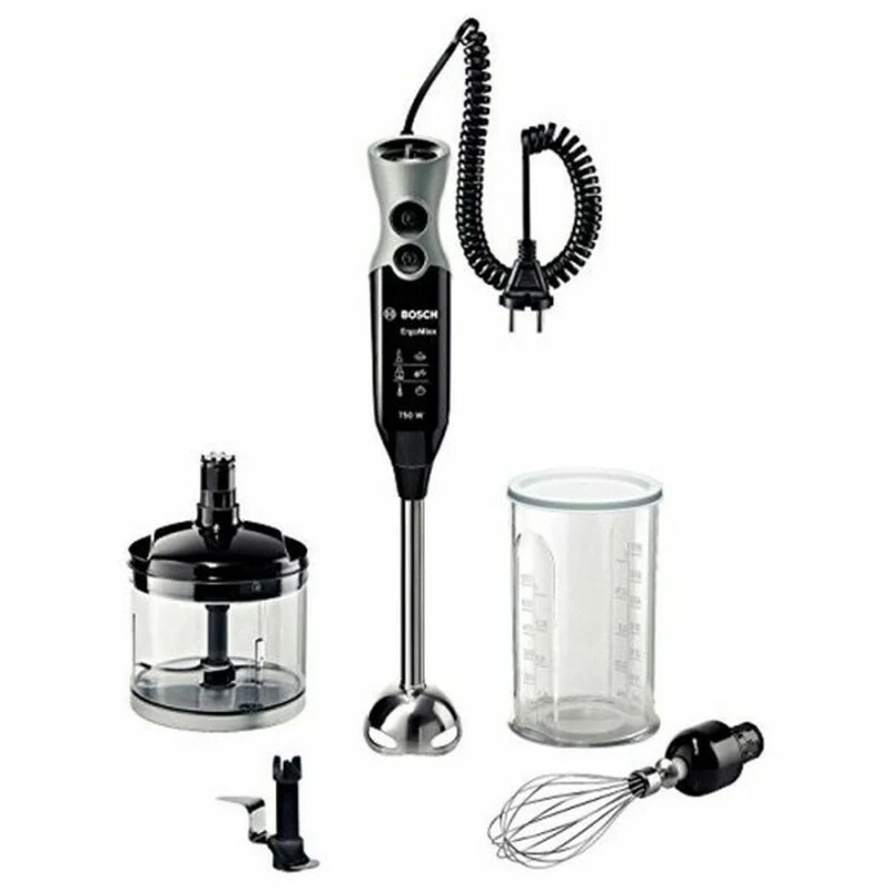 Batidora de Mano BOSCH MSM67170 Negro Plata 750 W