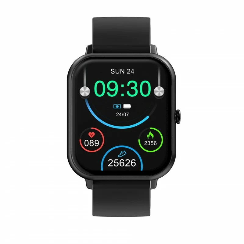 Reloj inteligente DCU CURVED GLASS PRO 1,83" Negro