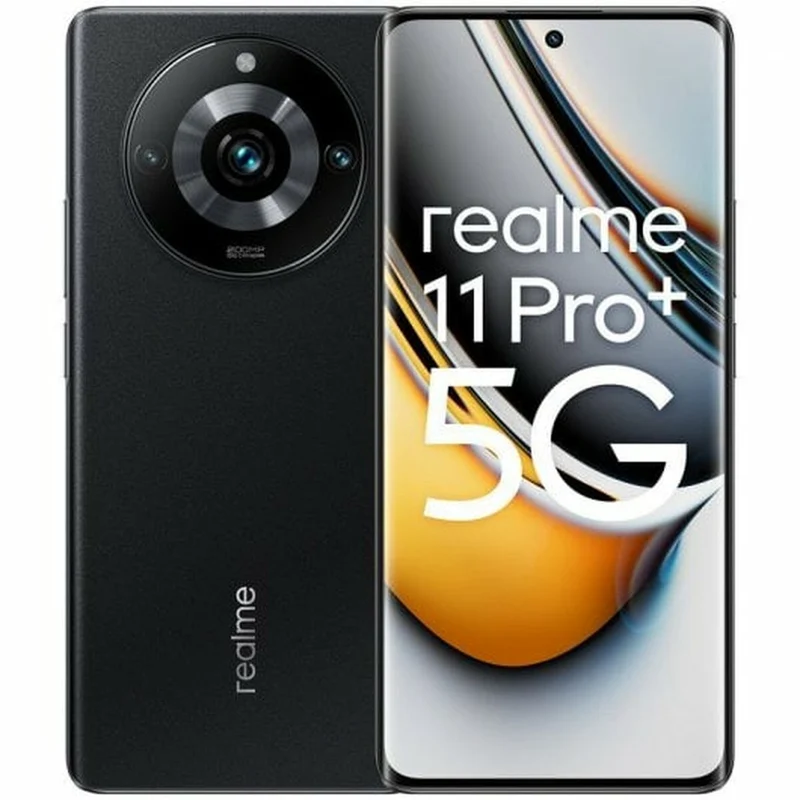 Smartphone Realme 11 Pro+ Negro 12 GB RAM Octa Core MediaTek Dimensidad 512 GB