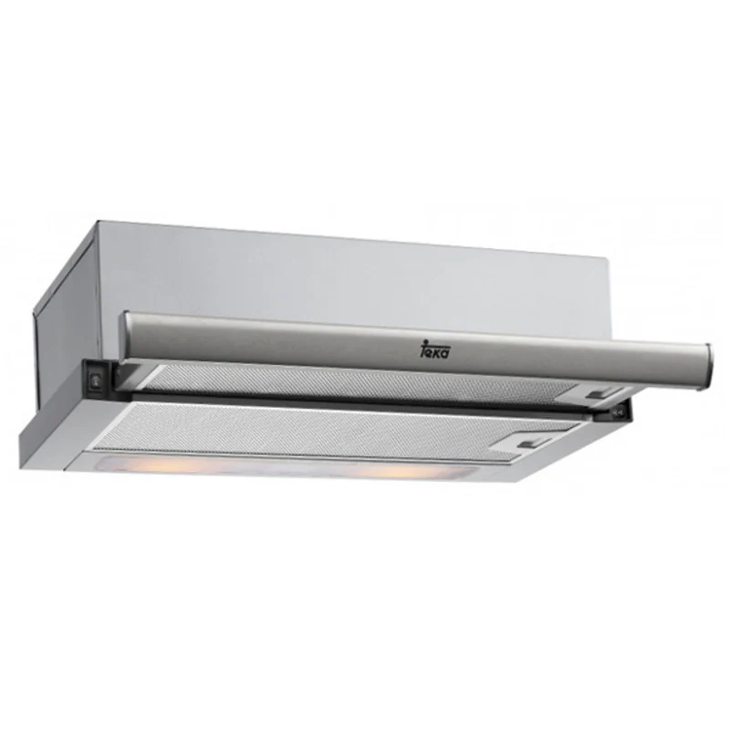 Campana Convencional Teka TL6420S INOX 60 cm 354 m3/h 69 dB 286W Amarillo Plata Acero
