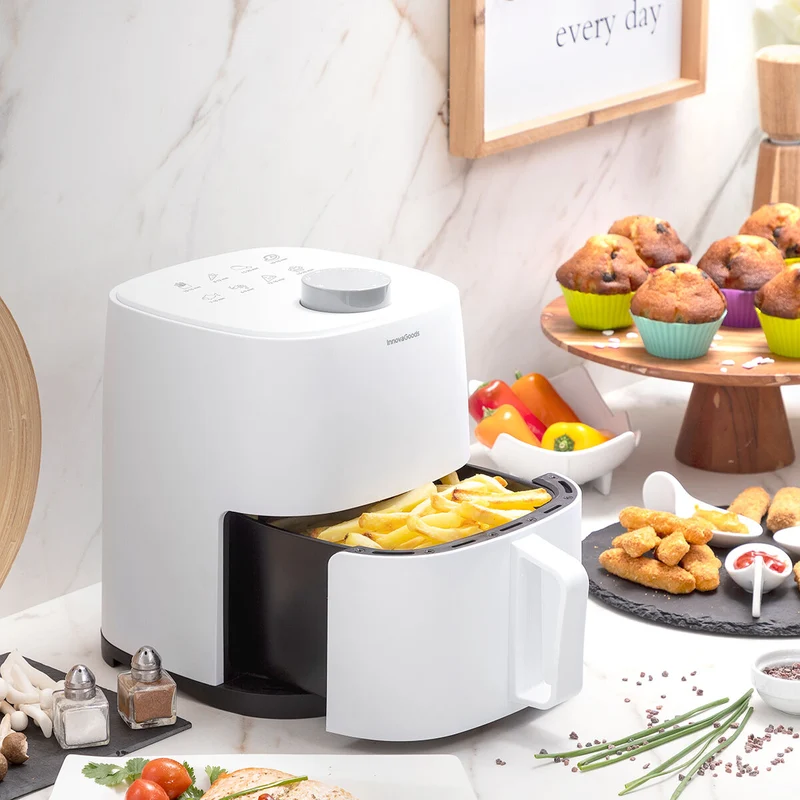 Freidora de Aire InnovaGoods Fryinn Lite 2000 Blanca 1200 W 2 L