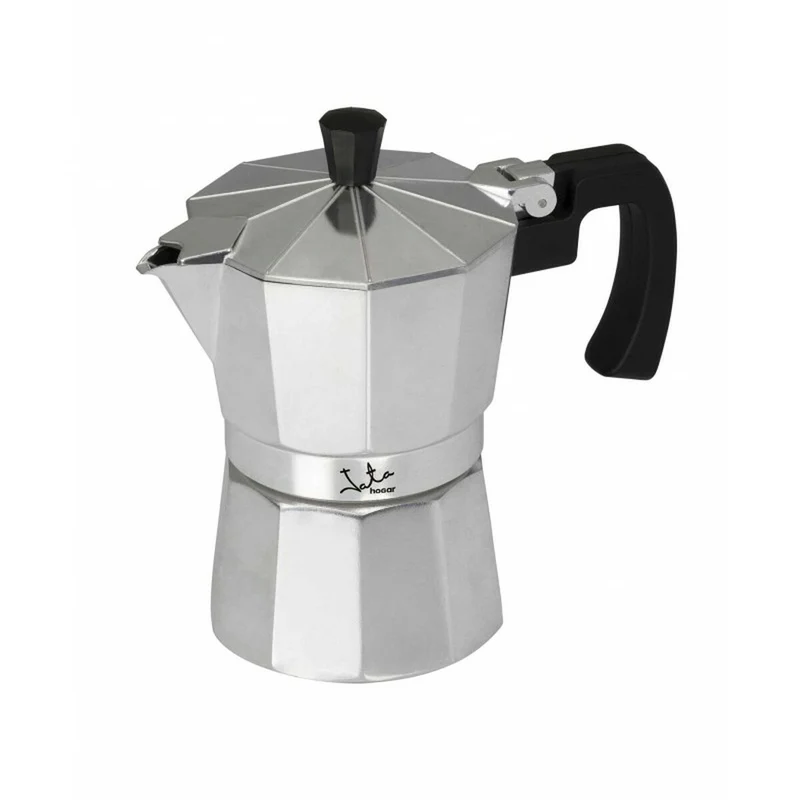 Cafetera Italiana JATA CCA3 * Aluminio Plata 3 Tazas
