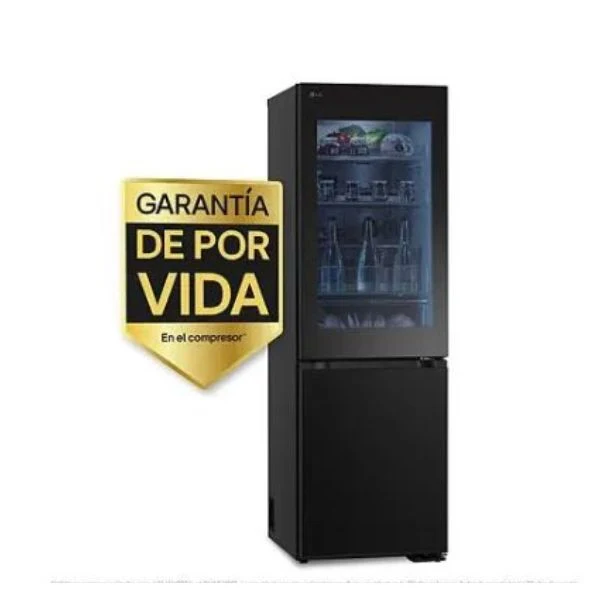 Frigorífico Combi LG GBG5160CEV Instaview DoorCooling+ Negro Grafito 1,86 m